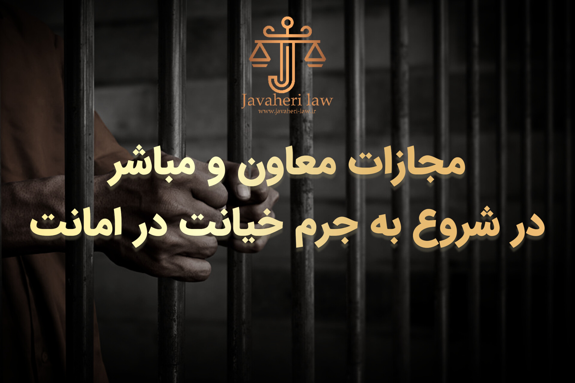 حسین جواهری : مجازات معاون و مباشر در شروع به جرم خیانت در امانت